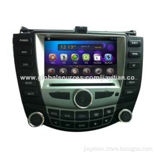 TFT Touchscreen 2 DIN Car DVD Players for Honda Accord 7 w/ Android 4.2.2 Version Supports Easy Link